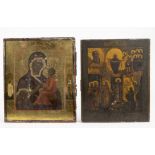 2 Russian icons 19th century