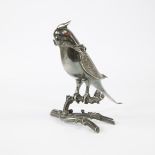 Rajastan, silver bird (content 900), weight 360 grams