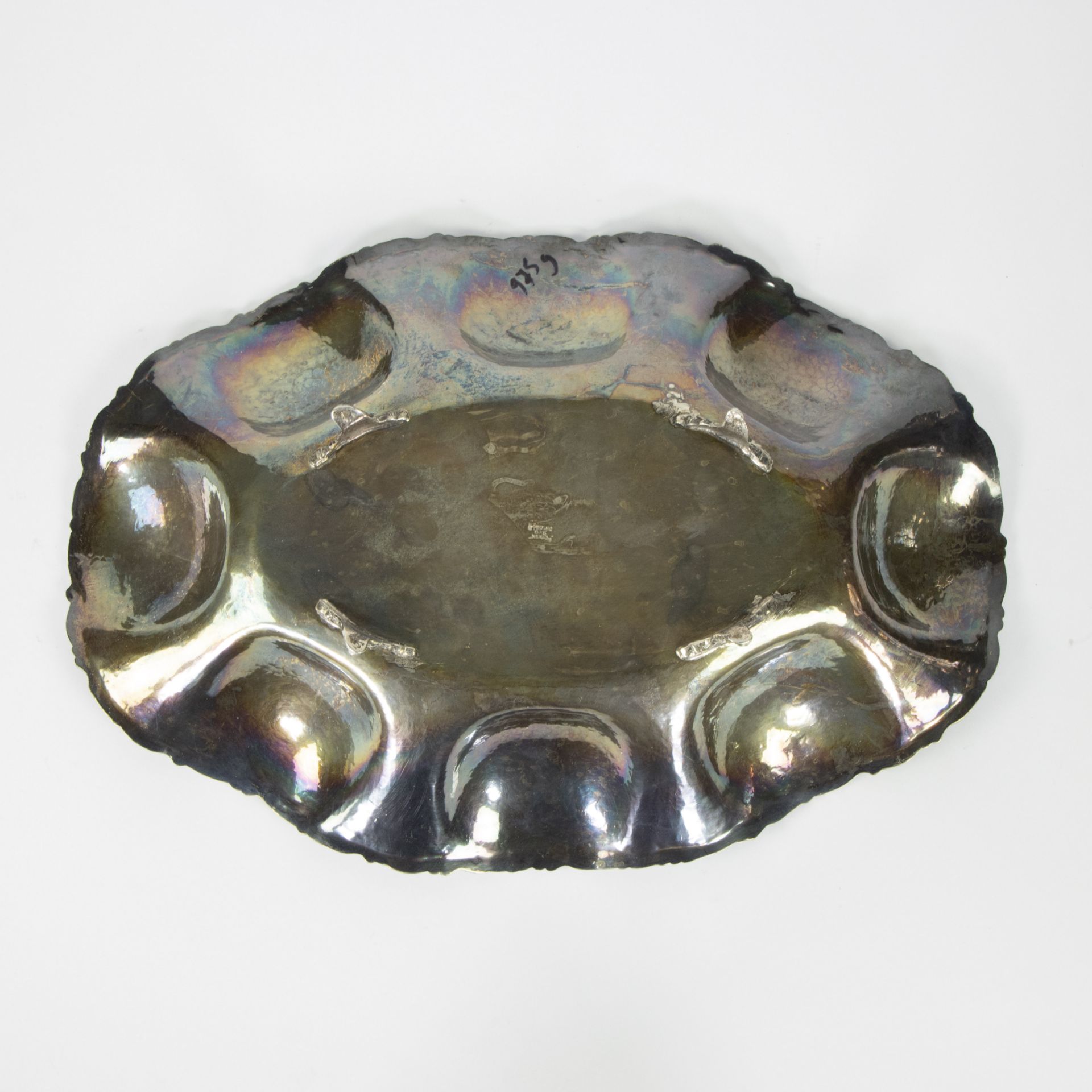 Silver bowl, Mexican content 925, 975 gram - Image 4 of 4