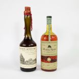 Lot Calvados Hors d'age Chateau du Breuil and Mandarine Napoleon (2 L)