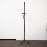 Wrought iron 17th century Flemish candlestick