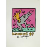 Poster Keith Haring Knokke 87