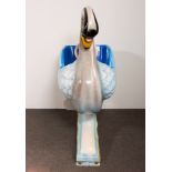 Vintage fairground attribute, swan of a fairground mill in beautiful condition with well-preserved b
