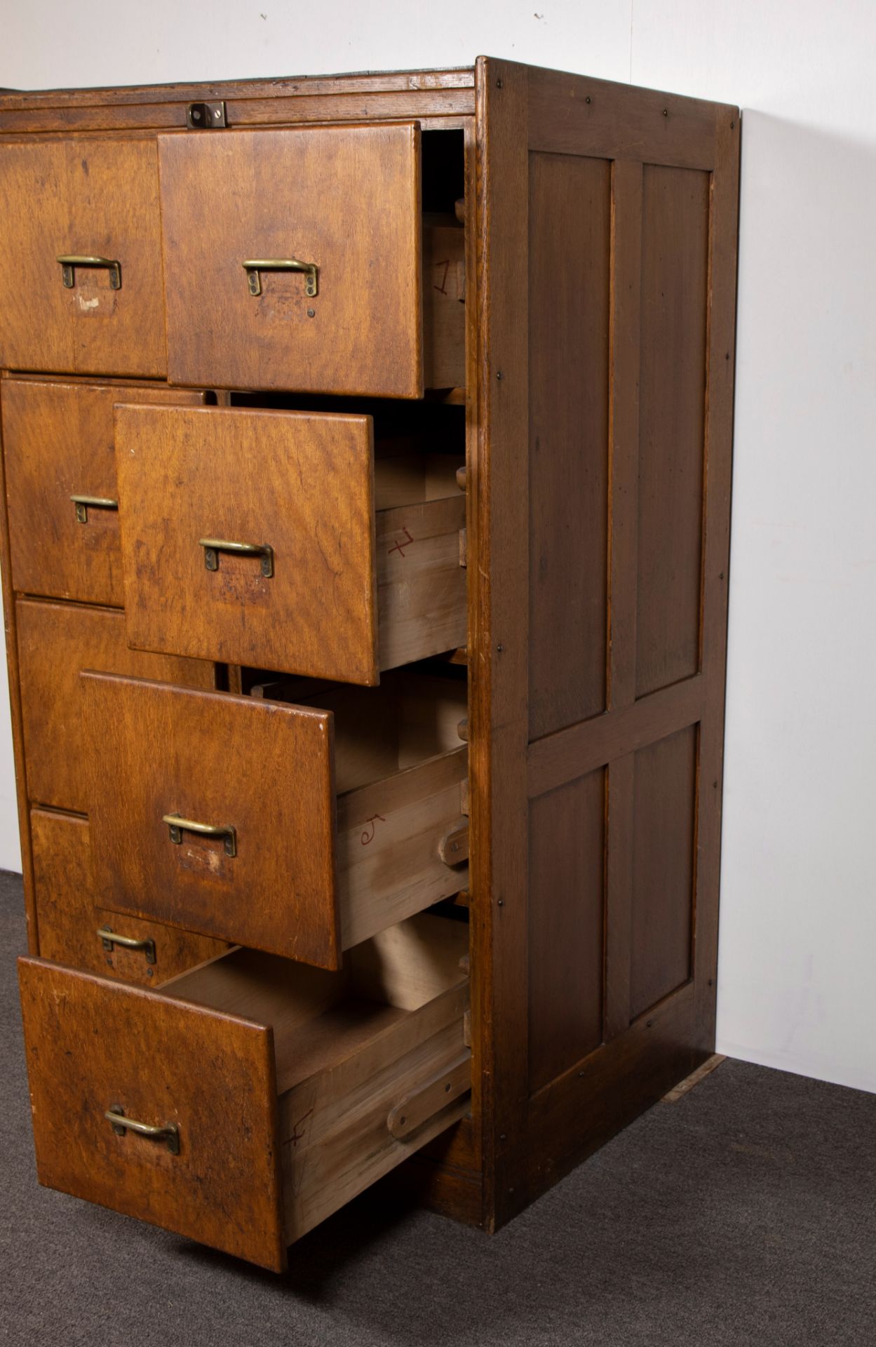 Notary file cabinet 1930s - Bild 2 aus 2