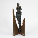 Ebano bronze sculpture from the Vidal collection, signed and numbered