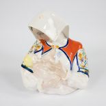 Sandro Vacchetti Essevi, Italian ceramic Sardinian motherhood, based on a model by Alessandro Mola C