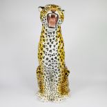 Leopard in ceramics, Italian