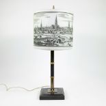Lampadaire with Ghent/Antwerp decor
