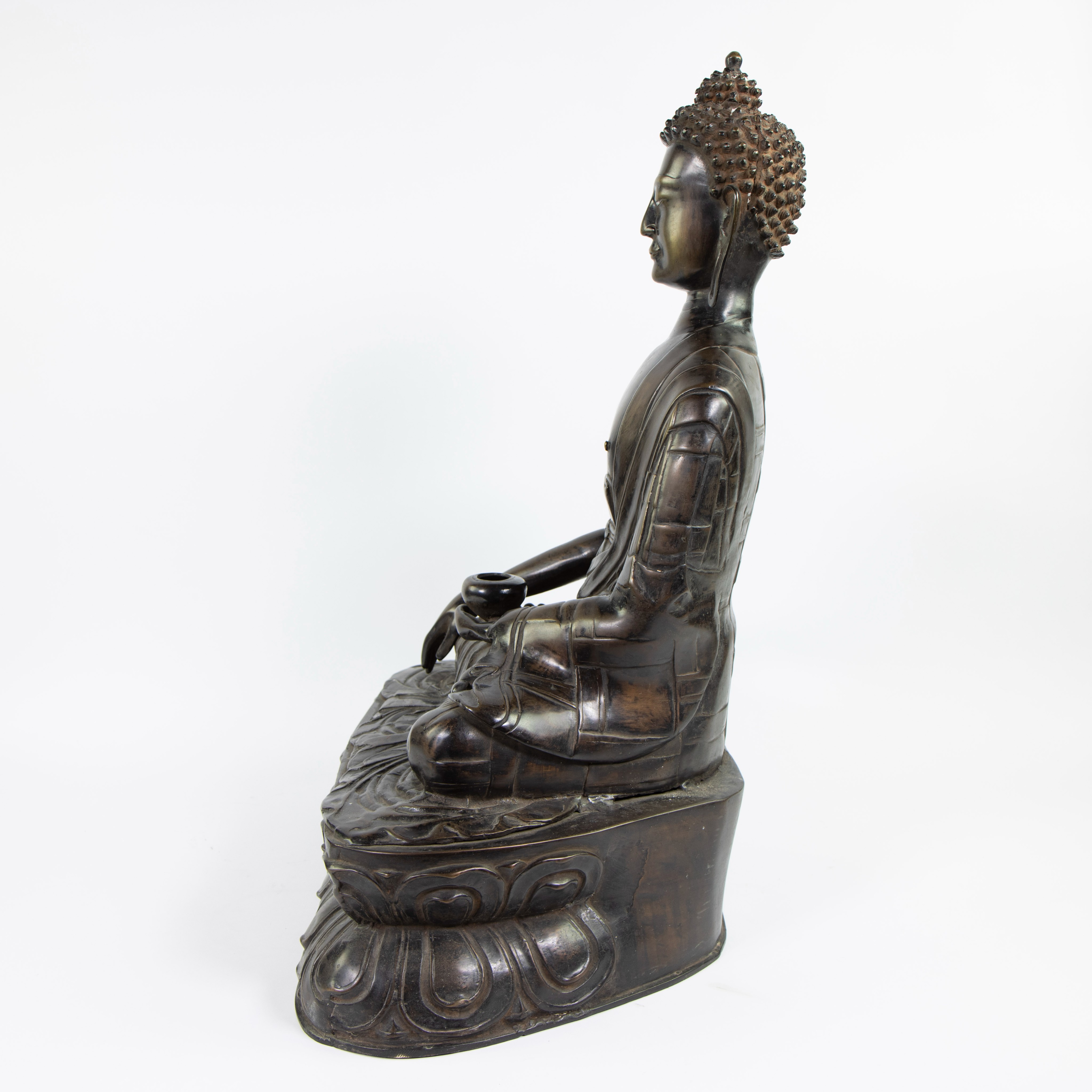 Bronze Shakyamuni Buddha, Nepal - Bild 2 aus 5