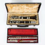 Lot Clarinet and flute