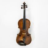 Violin label 'Jocubus Stainer in Absam Prope Oenipontem, 16..' 350mm, playable, wooden case