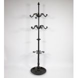 Cast iron coat rack ca 1900