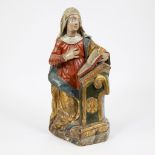 Polychrome wooden statue, Spain, 18th century