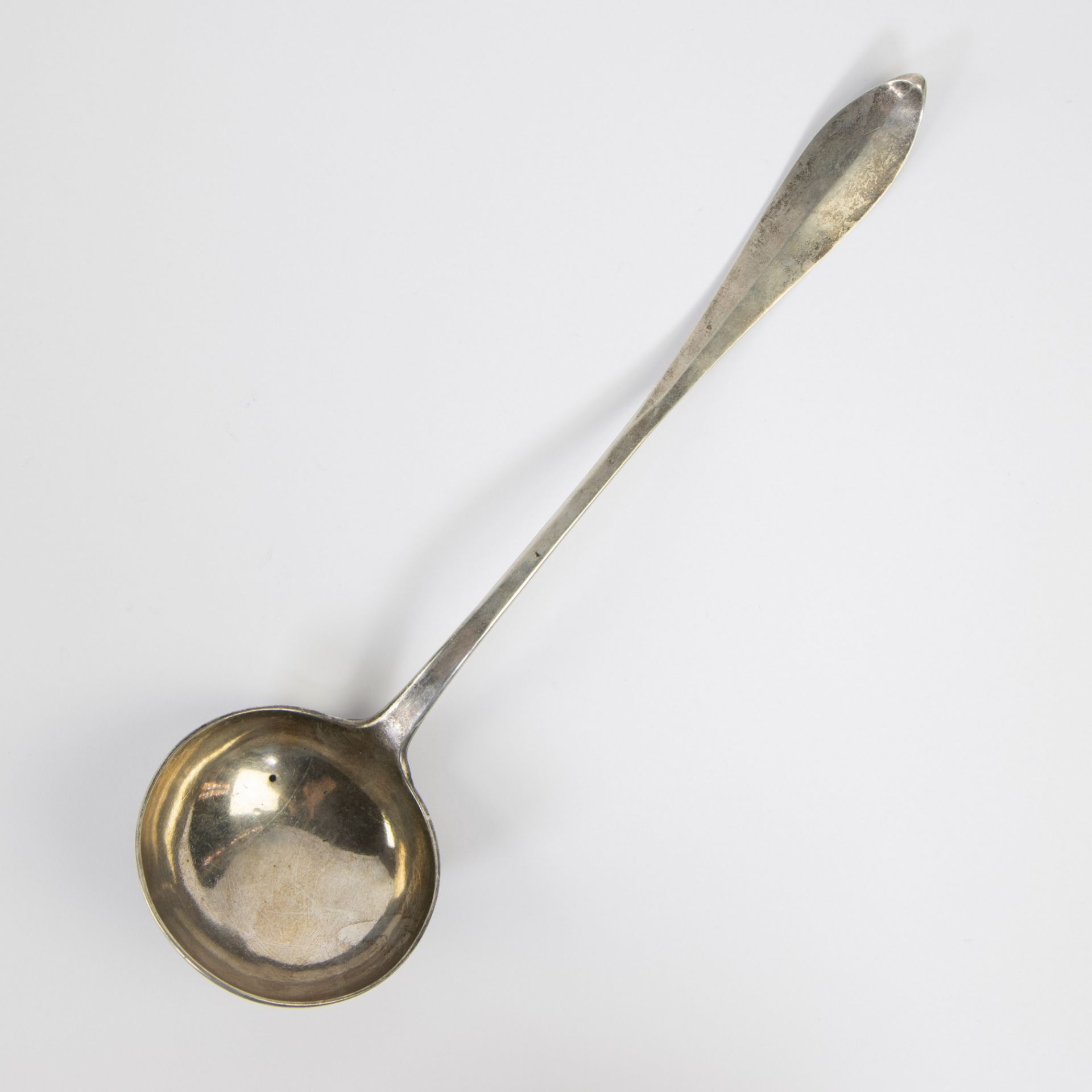 Silver soup spoon, Ghent 1790, Pieter Collé