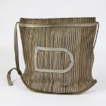 Vintage Delvaux Crossbody bag in beautiful colours woven leather
