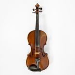 Violin copy Italian, label, 360mm, double inlay, wooden case