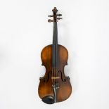 Violin unknown, 19th century, playable, 355mm, wooden case