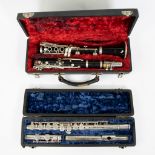 Lot Clarinet and flute