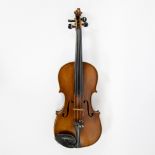 Violin Mirecourt, 19th century, no label, playable, 362mm, playable, wooden case
