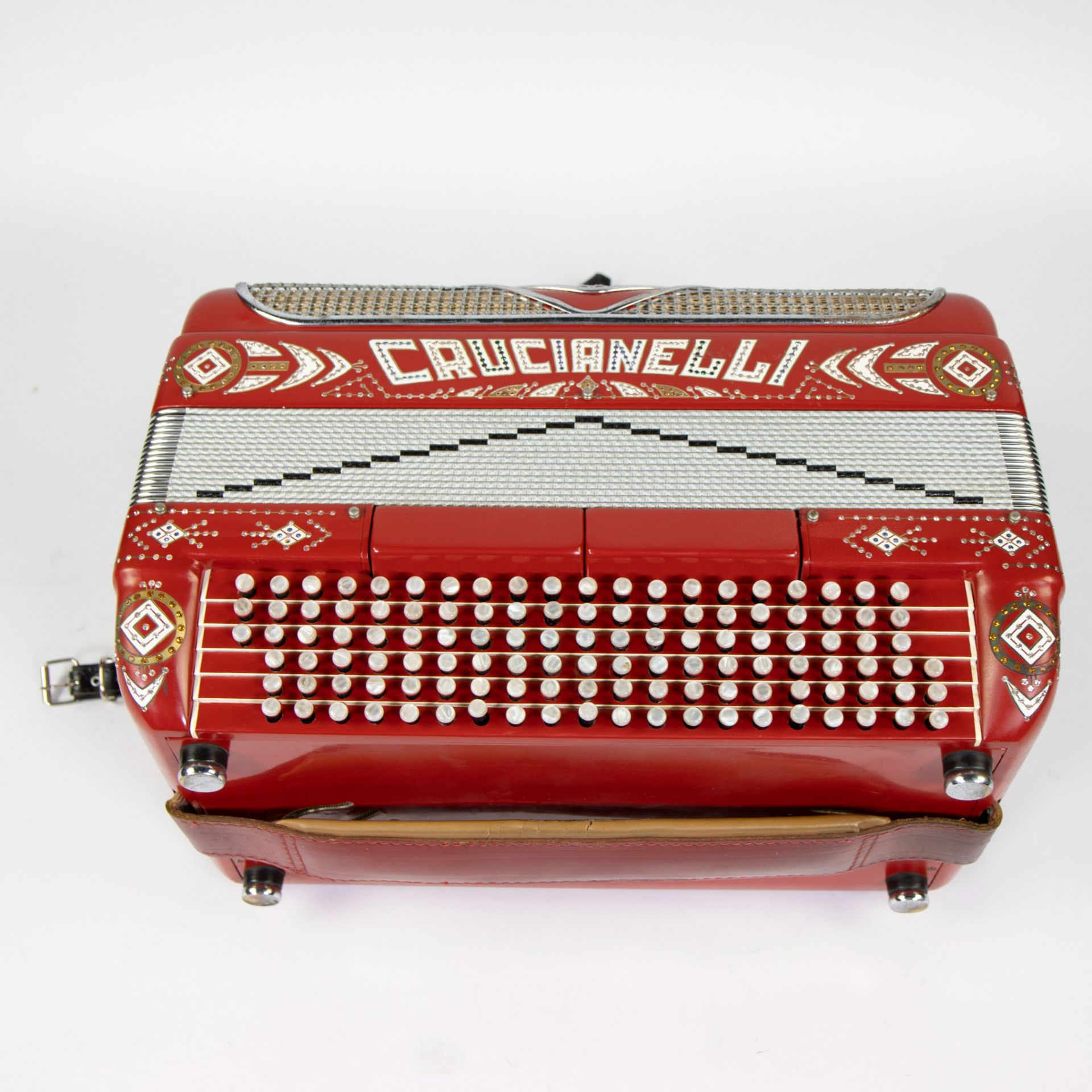 Accordion Crucianelli Vanguard in original case - Image 3 of 3