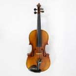 Violin German school, no label, 359mm, case incl.