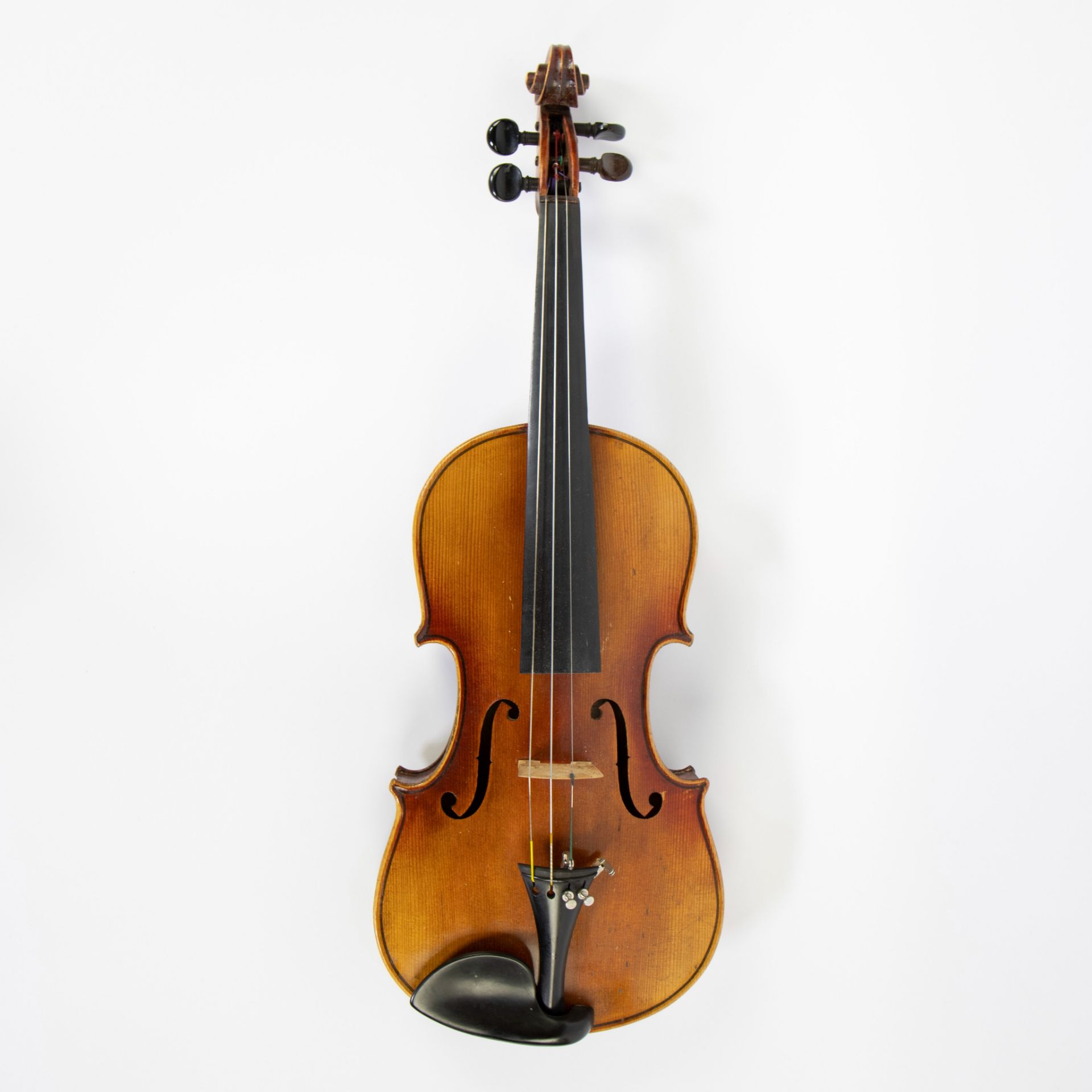 Violin German school, no label, 359mm, case incl.