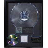 Pinck Floyd commemorative LP 'The Wall, 'Pink Floyd - the Wall- original RIAA Hologramm Platinum Sal