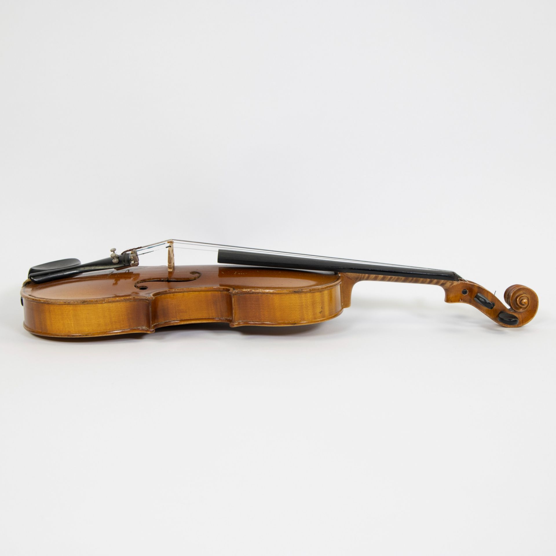 Violin no label, 3/4, 339mm - Image 4 of 5