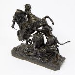 The Heat Of The Battle, Patinated bronze