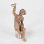 Dahl-Jensen Copenhagen Denmark porcelain Faun, marked