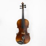 Violin no label, 356mm, playable, wooden case