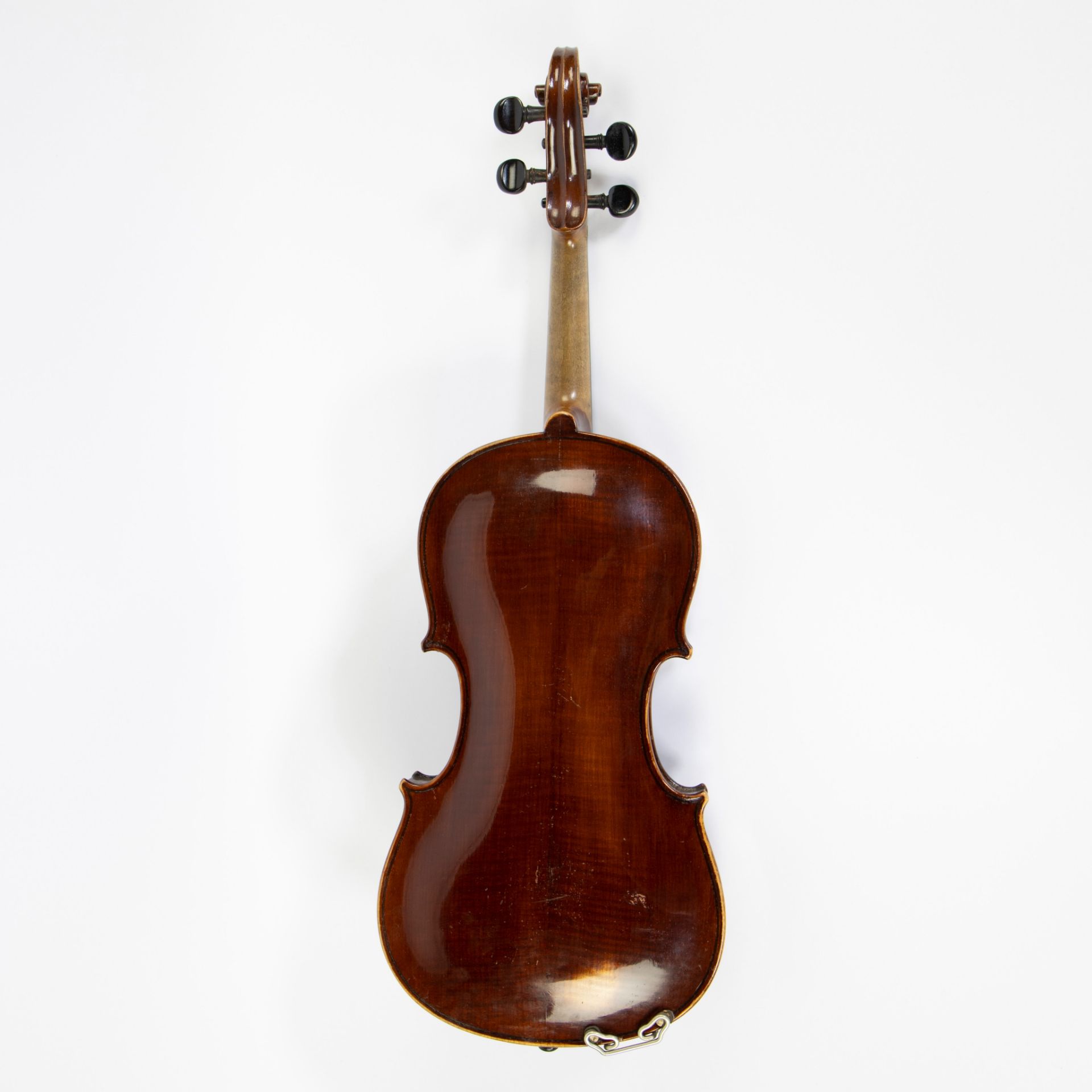 Violin label 'Jocubus Stainer in Absam Prope Oenipontem', 363mm, case incl. - Image 3 of 5