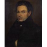 European school 19th century, oil on canvas Portret of a gentleman, not signed