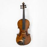 Belgian violin, Liège, label '…. 1920', 365mm, wooden box