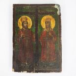 Russian Icon, school of Pollach ca 1800