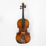 Violin no label, 356mm, wooden case