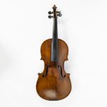 Violin Mirecourt, no label, 3/4, 335mm, 19th century wooden case