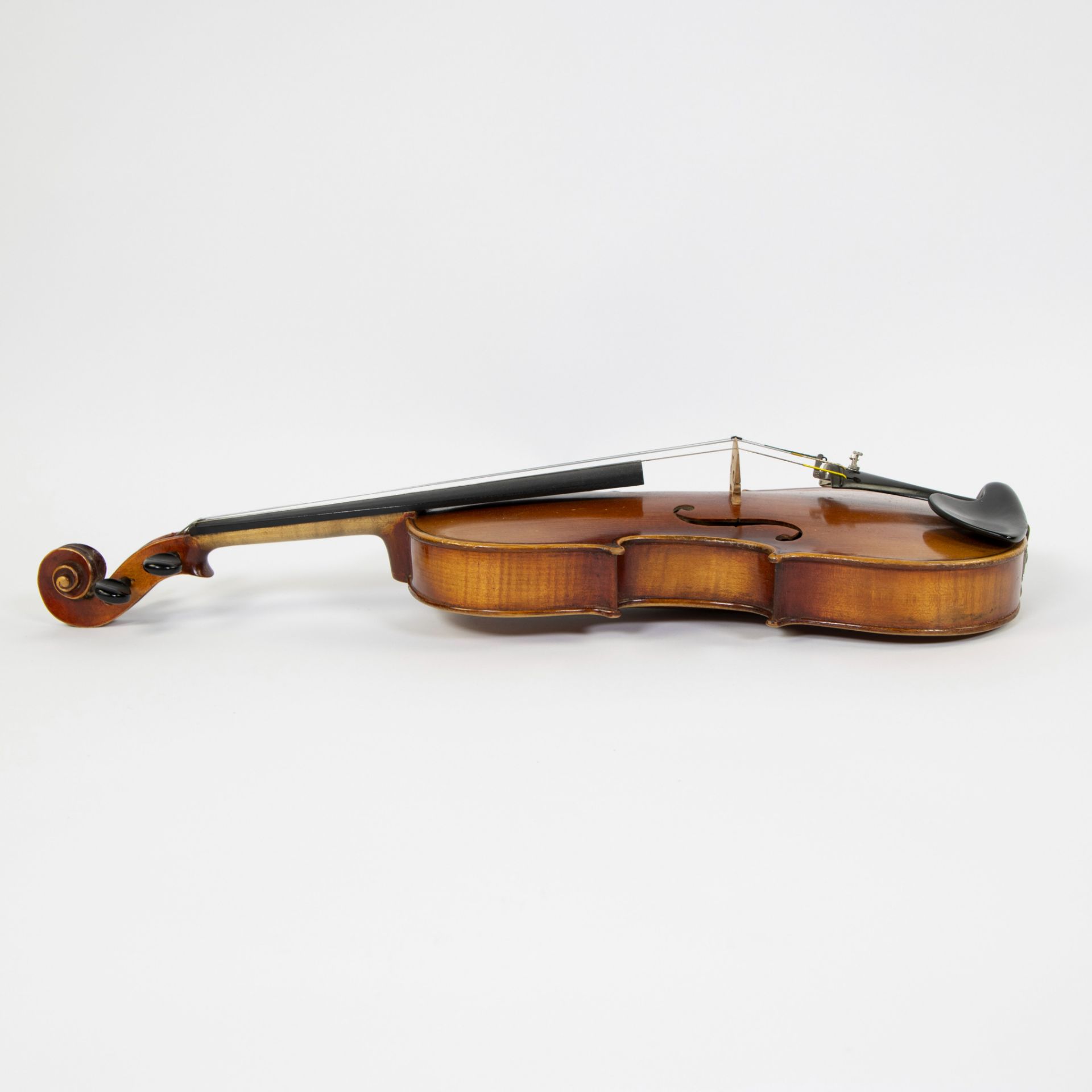 Violin German school, no label, 359mm, case incl. - Image 2 of 5