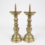 Pair of candlesticks ca 1600