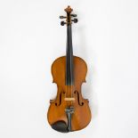 Violin copy, label 'Joannes Franciscus Pressenda q.Raphael fecit Taurini anno Domini 1817, 355mm, ca