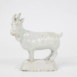 White Delft buck, 18th century