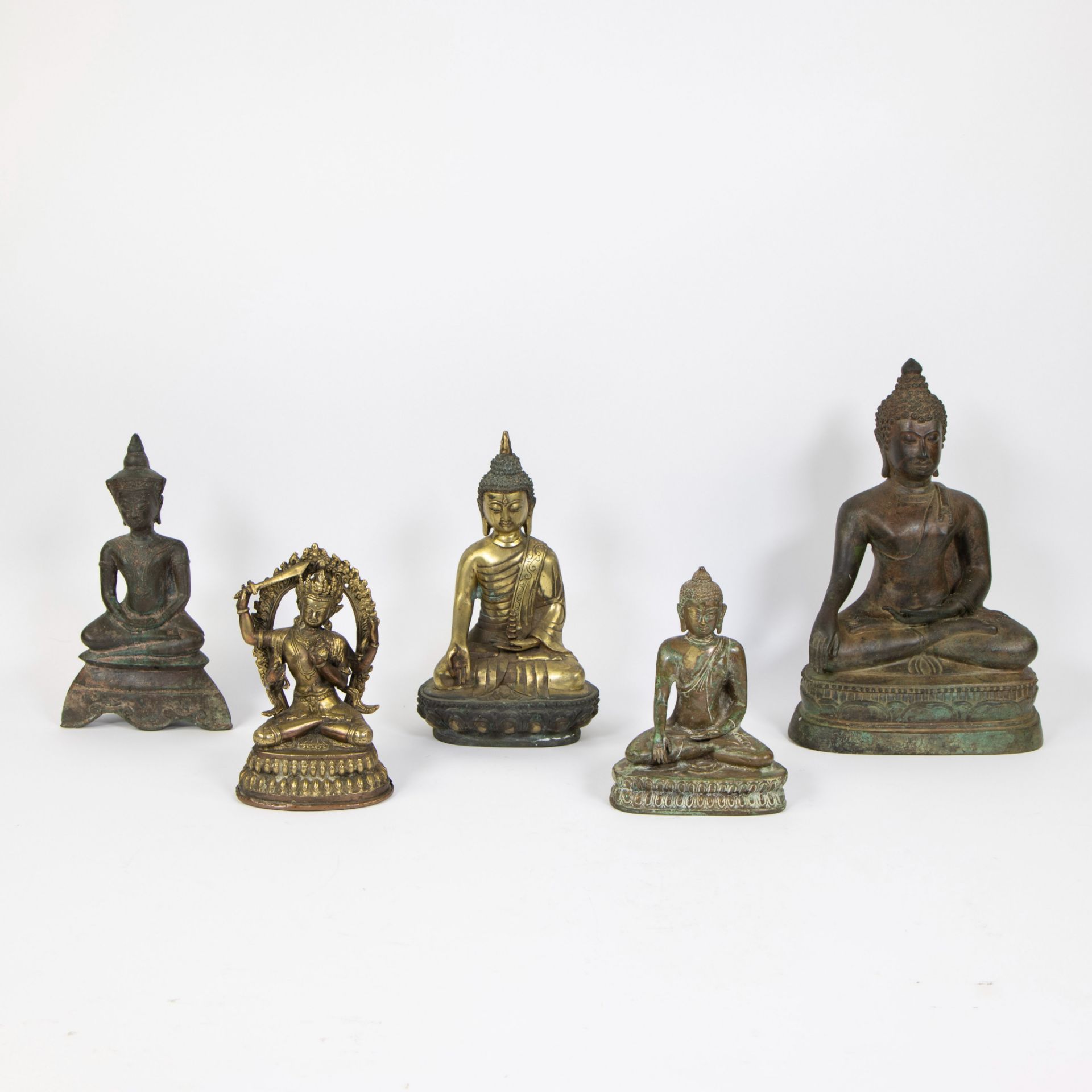 Collection of 5 Buddhas, Thailand