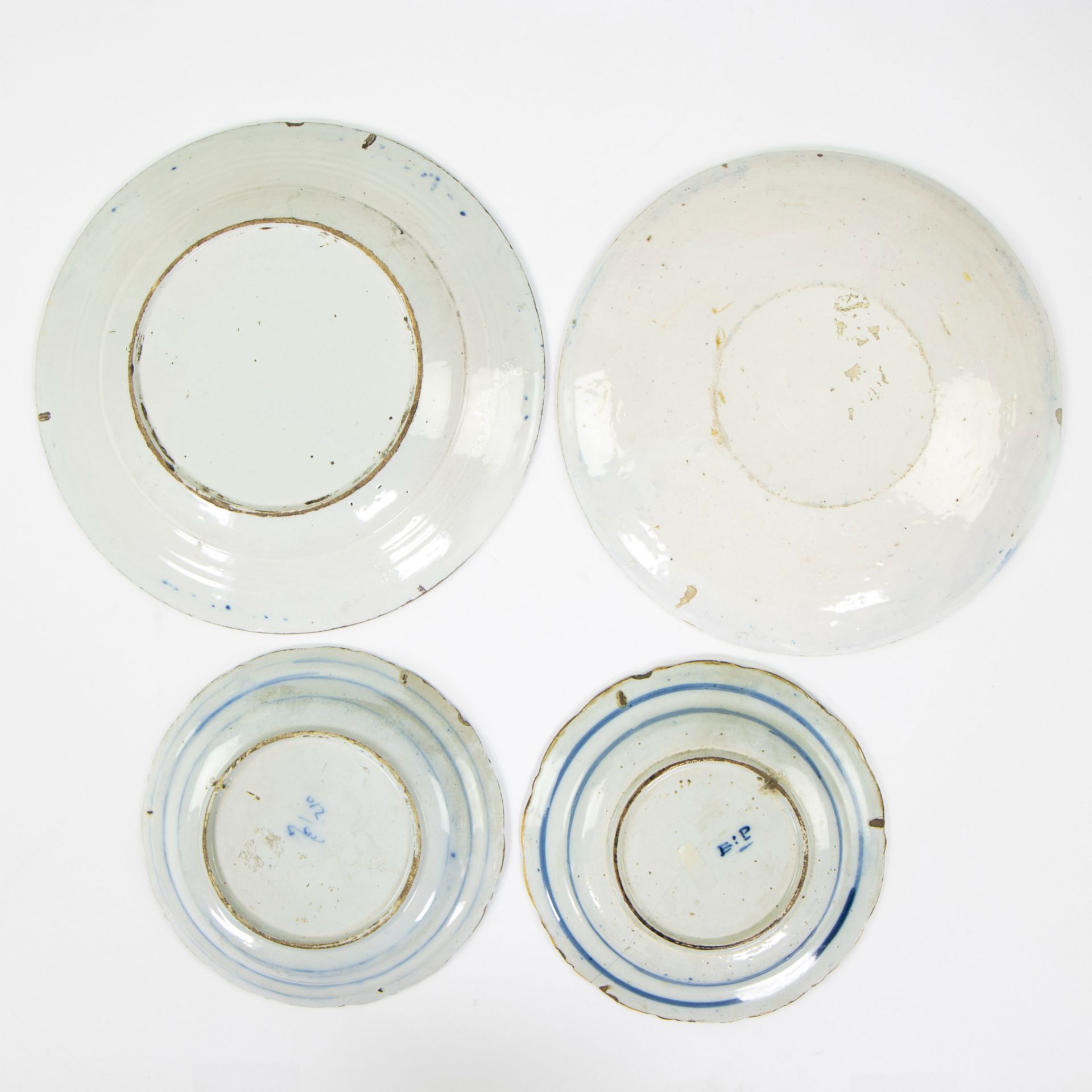 Large lot Delft, polychrome plates, blue including peacock plate and lid vase marked AK (Adrianus Ko - Image 3 of 7