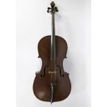 Cello, 756mm, Mirecourt, 19th century