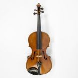 Violin copy, label 'Copie de Jiovani Paolo Magini Brescia 1715', 364mm, case incl.