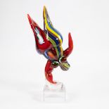 Murano glass sculpture in the style of Nikki De Saint-Phalle