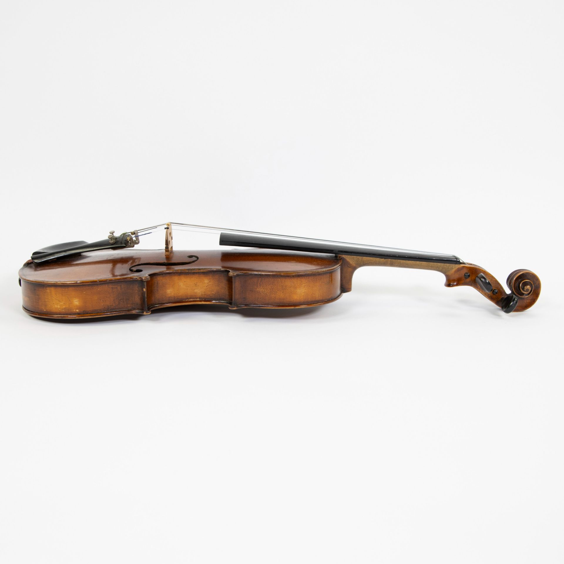 Violin Mirecourt, 19th century, playable, 362mm - Image 4 of 5