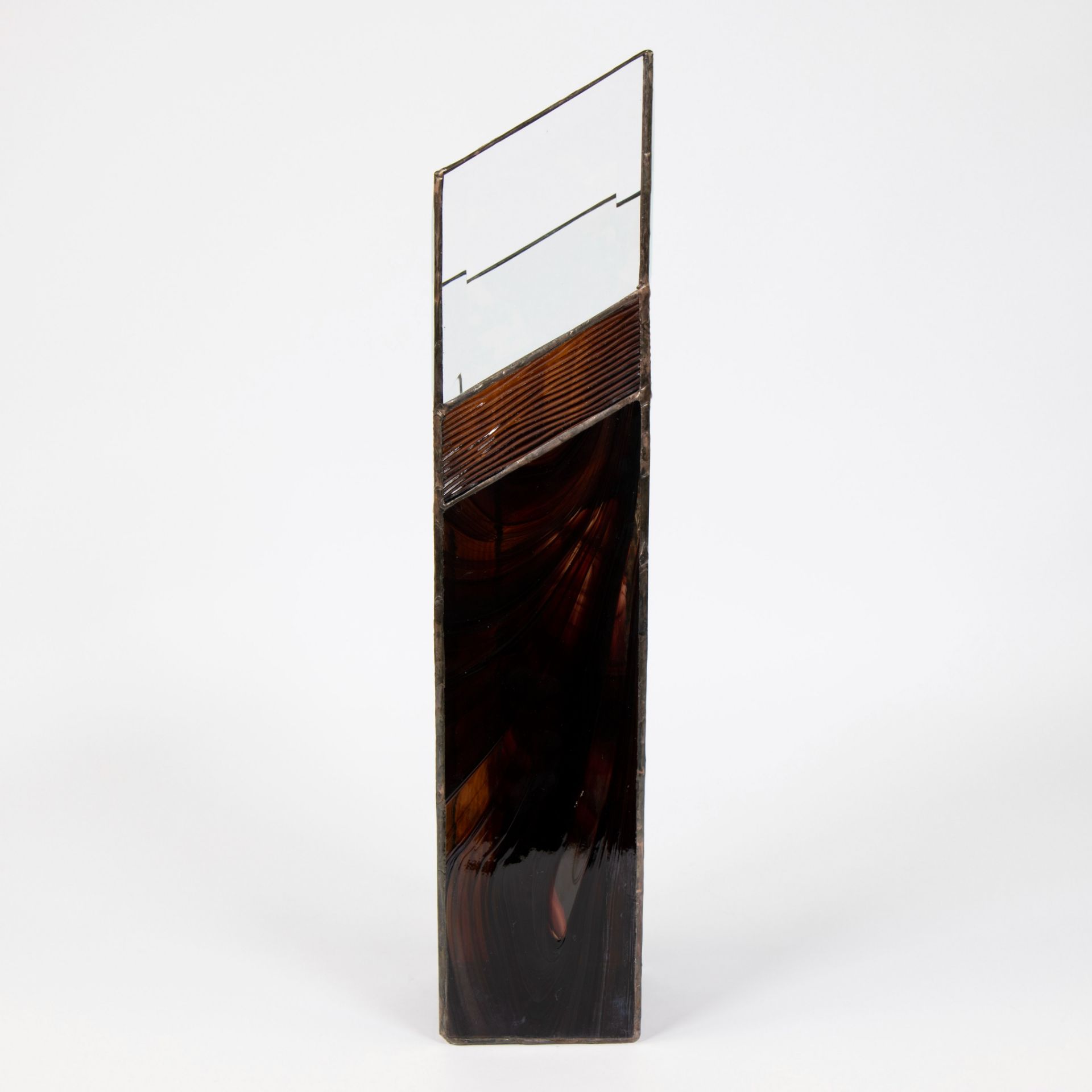 Contemporary glassware/vase by Dirk De Schepper - Image 3 of 5