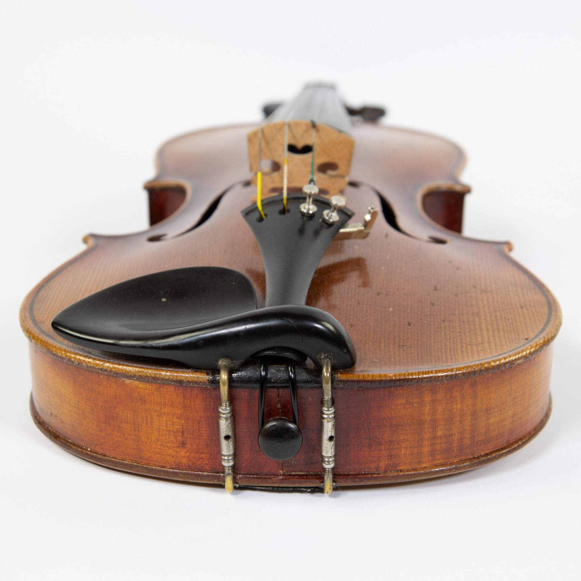 Violin German school, no label, 359mm, case incl. - Image 5 of 5