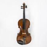 Violin German 4/4, Stainer model, case incl.